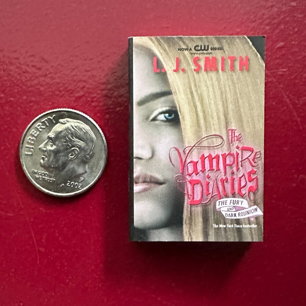 Mini Brands Books: Vampire Diaries: The Fury and Dark Reunion